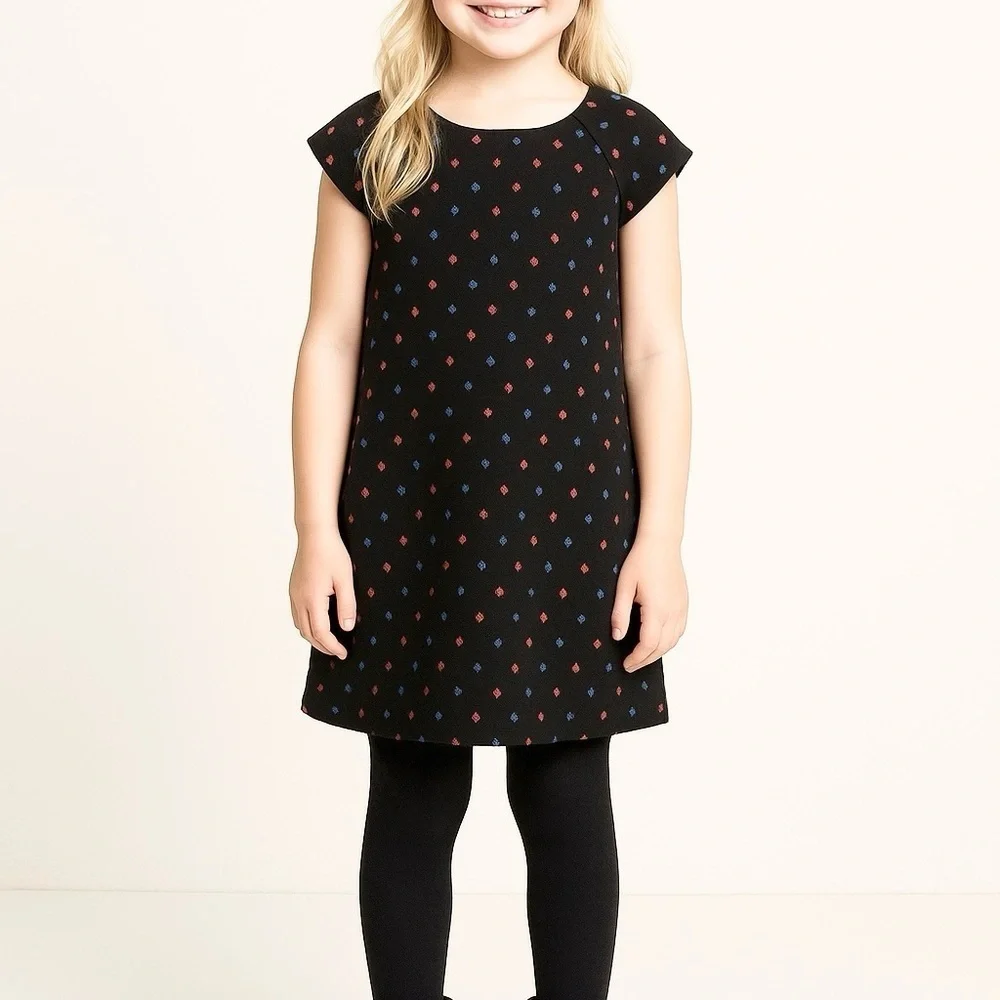 GAP Diamond Print Sleeveless Winter Dress Size 5